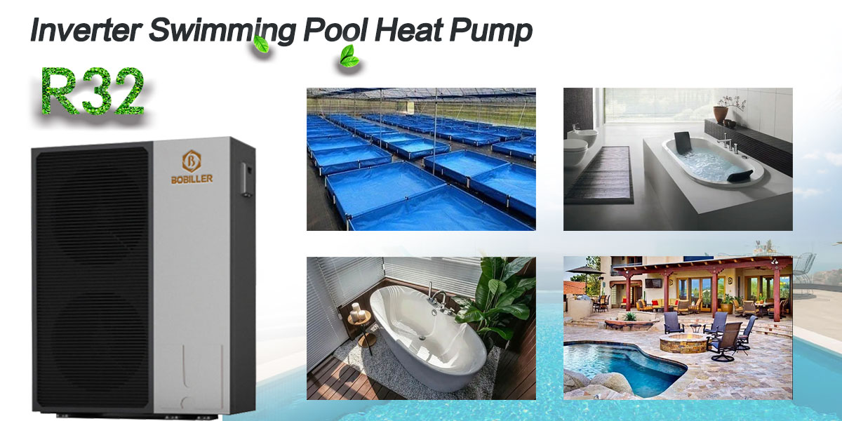 12KW Inverter Swimming Pool Heat Pump Constant Temperature Hot Water Equipment