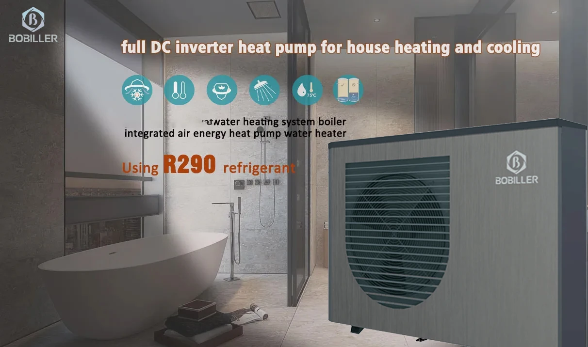 R290 Heat Pump For House Heating And Cooling