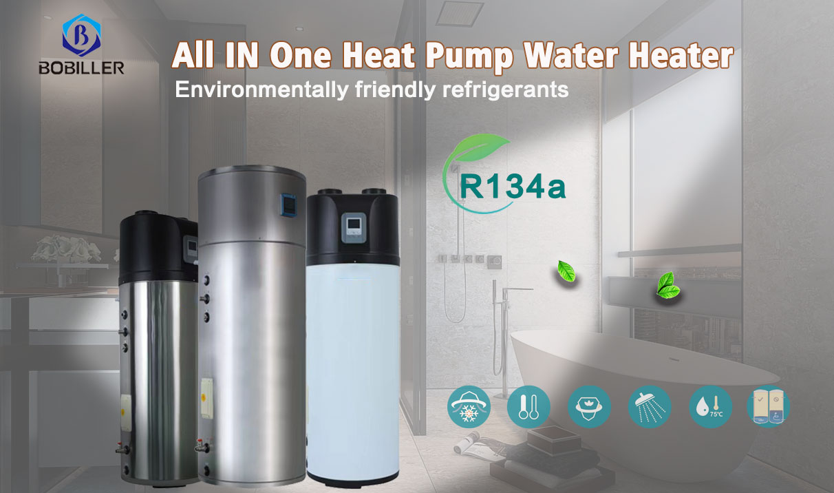 R134A Domestic Air Aource Heat Pump All-In-One Heat Pump