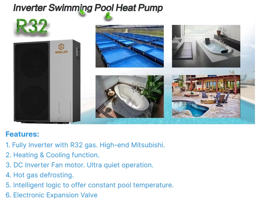 Swimming Pool R32 Heat Pump 12KW